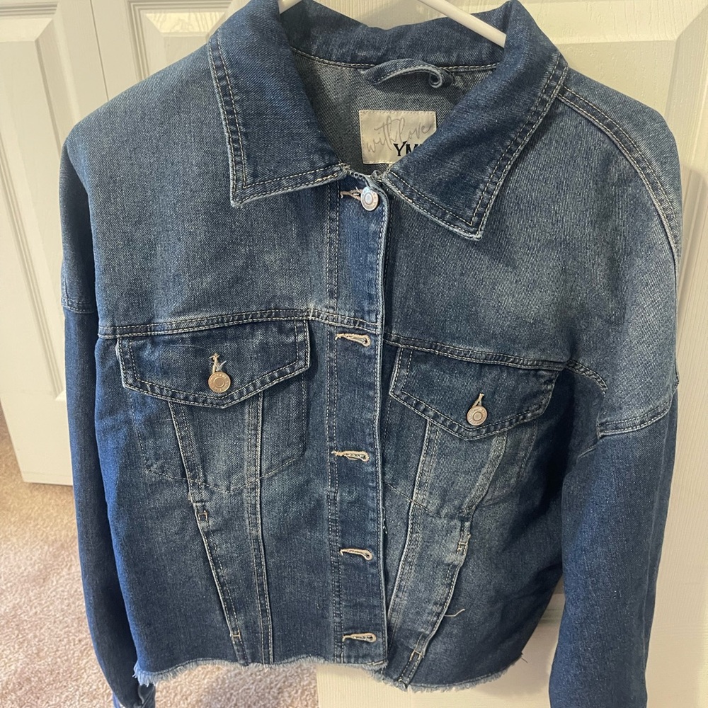 Jean jacket NWOT